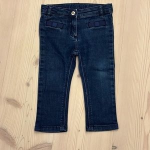 Jacadi Baby Girl Comfort Jeans, 18M